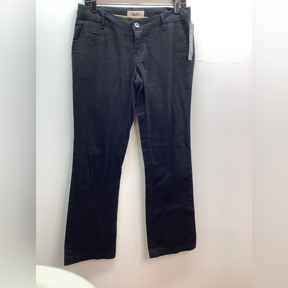 Freestyle Revolution Size 7 Black Cotton Blend Barely Boot Pants. New With Tags.